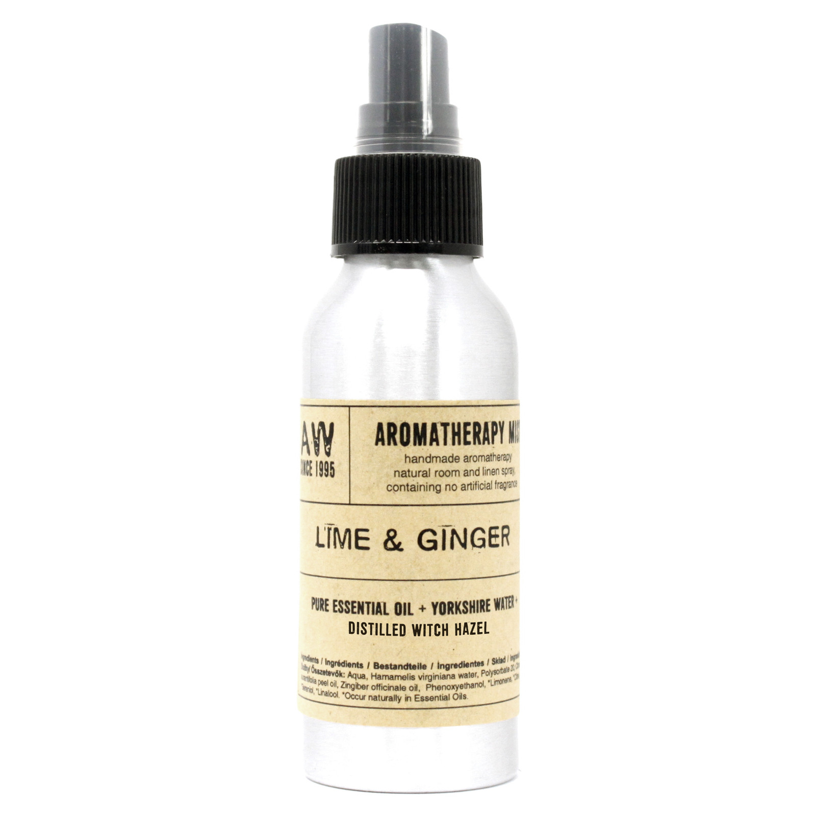 100ml Essential Oil Mist - Lime & Ginger - Image 2