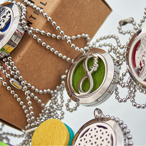 Aromatherapy Necklace Reusable Refill Pad - 20mm - Image 5