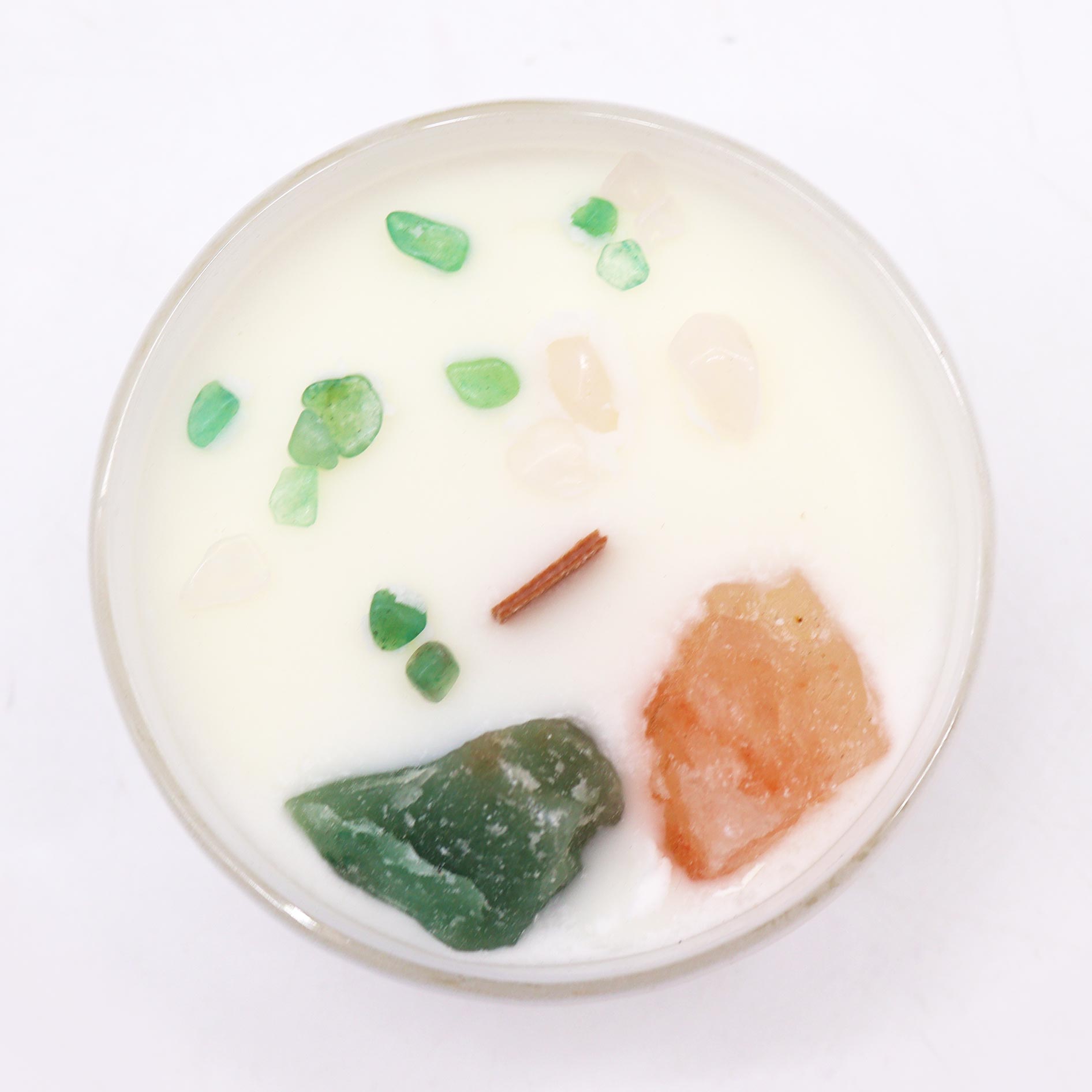 Chakra Crystal Candles - Heart Chakra - Image 3