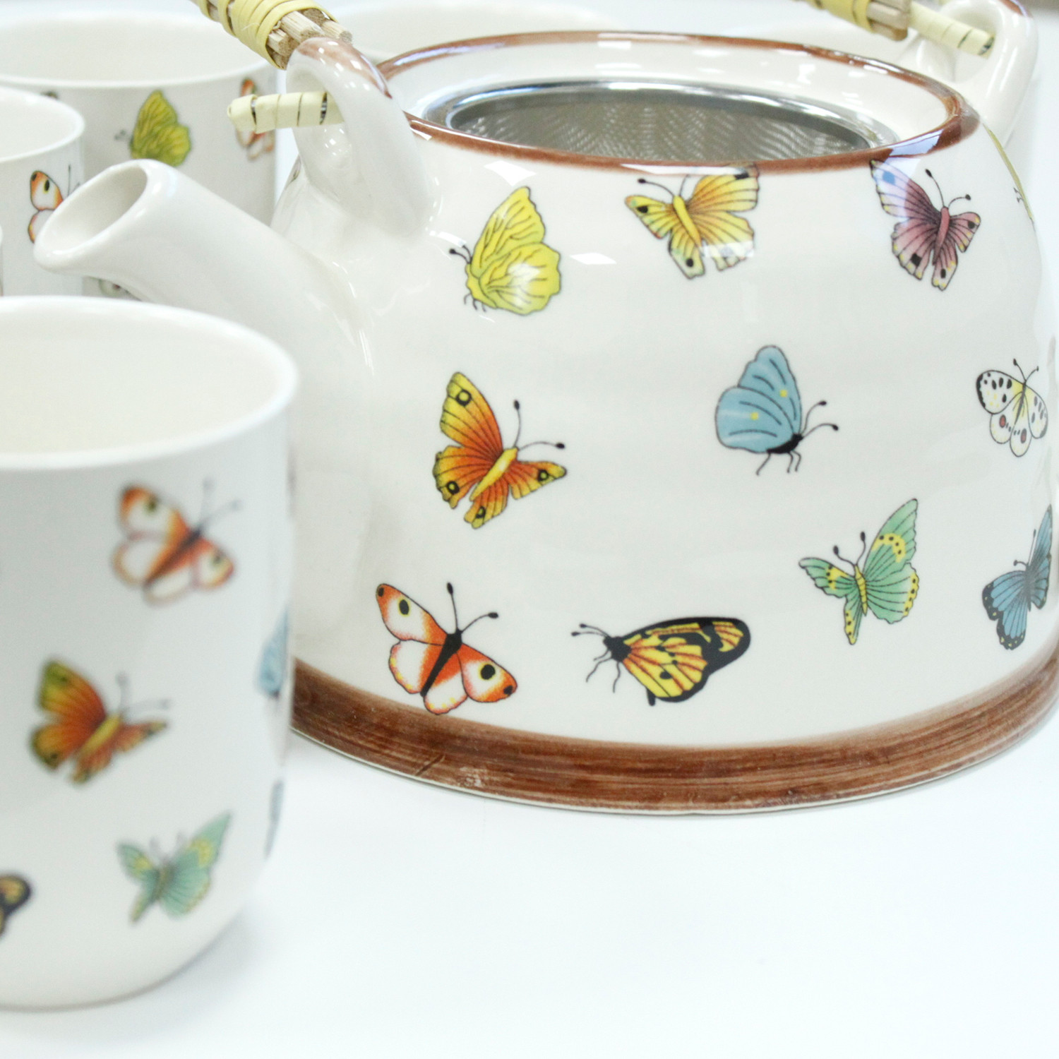 Herbal Teapot Set - Butterflies - Image 2