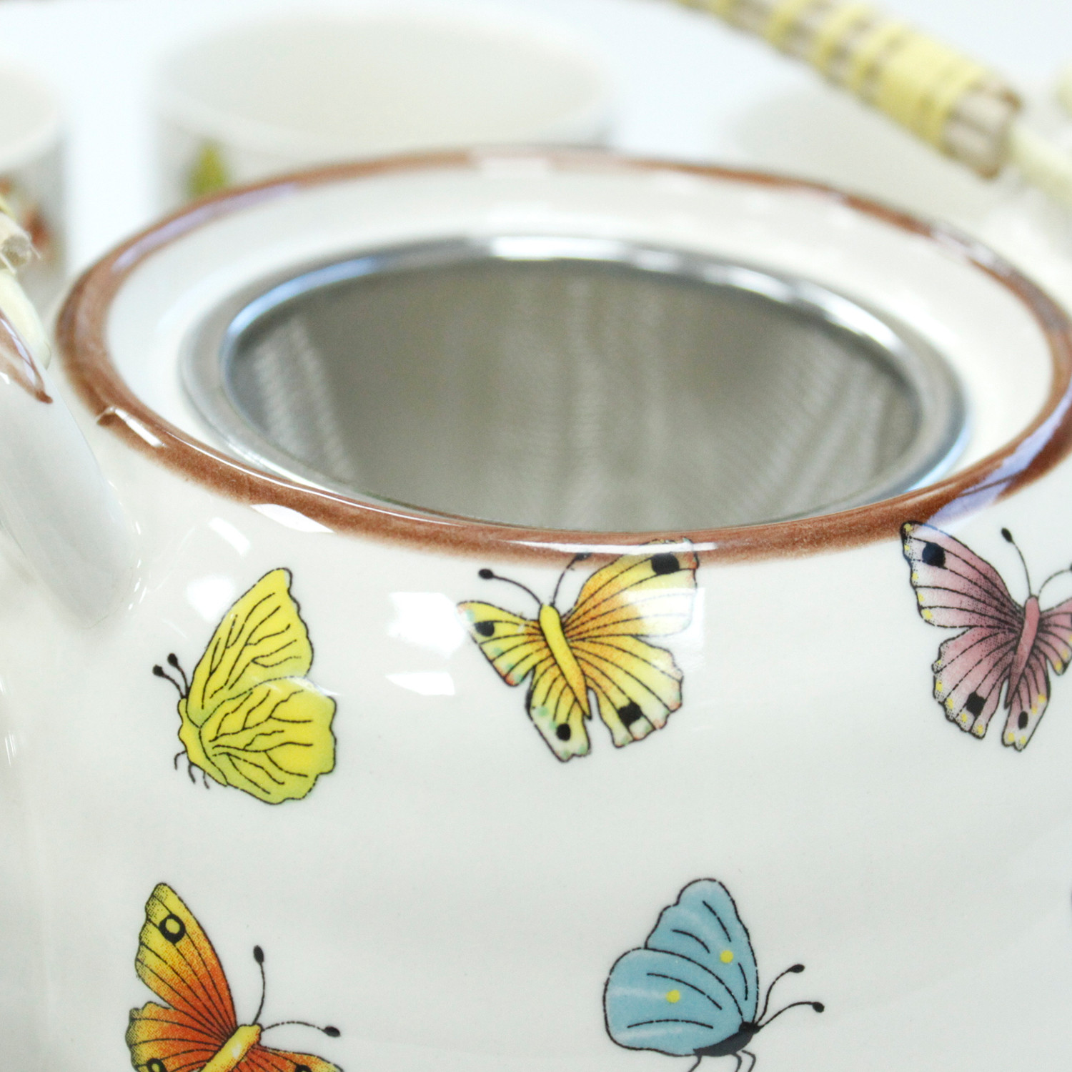 Herbal Teapot Set - Butterflies - Image 5